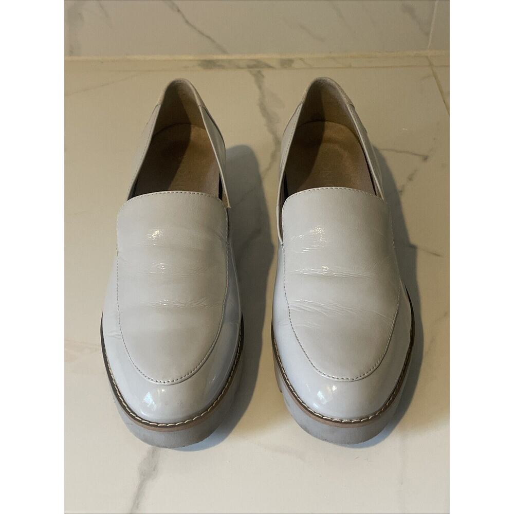 Vionic Kensley Women's Gray Patent Leather Loafer 8 1/2